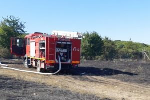 Incendiu de proportii in Visterna, judetul Tulcea (galerie foto)
