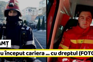 NEAMȚ: Și-au început cariera … cu dreptul. La datorie, în haine civile (FOTO)