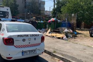 Politia Locala a amendat ROSAL cu 17.500 lei pentru neridicarea gunoiului din Ploiesti