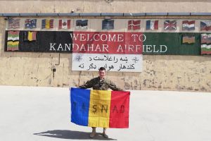 FOTO. Mesajul lui Emanuel Oprea, tânărul militar din Tăşnad declarat războinicul lunii în Afganistan