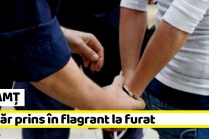 NEAMȚ: Tânăr prins în flagrant la furat