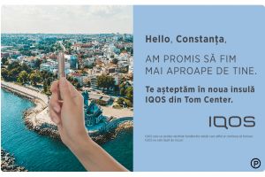Un nou IQOS Lounge isi asteapta prietenii in Tom Center, din 2 septembrie