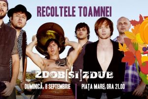 ”Recoltele Toamnei” sărbătorite în Piaţa Mare – Trei zile de festin culinar, gastronomie locală şi concerte. Vine Zdob şi Zdub!