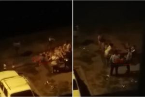 VIDEO. Locatari ,,terorizaţi” de un grup de tineri: ,,Fac gălăgie şi sparg seminţe de faţă cu Poliţia Locală”