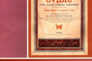 Biblioteca Judeteana I.N. Roman“ Constanta, un nou proiect editorial - volum dedicat primei reviste literare dobrogeane, Ovidiu“