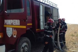 Un microbuz în care se aflau călători A LUAT FOC în timpul mersului. A ars COMPLET