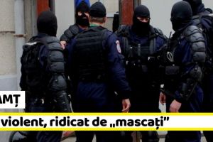 NEAMȚ: Bărbat luat cu „mascaţii” după ce şi-a luat la pumni soţia