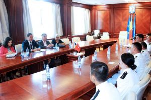 Primaria Municipiului Constanta: Delegatia Fortelor Navale din Turcia, la Constanta. Ce subiecte s-au adus in discutie (Galerie foto)