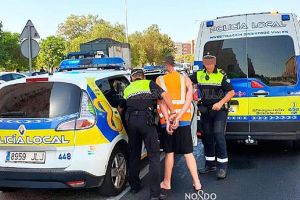 VIDEO – TIR înmatriculat în Sibiu, implicat într-un accident în Spania. Șoferul era mort de beat