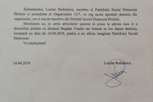 PSD Prahova, reactie in scandalul Radulescu: 