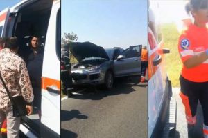 Doi cunoscuti manelisti au ajuns la spital dupa ce bolidul de lux in care se aflau a fost implicat intr-un accident