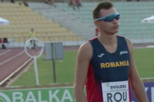 Stafeta cu sclipiri de argint“:  Atletul David Iustin Nastase, din nou vicecampion balcanic (galerie foto)