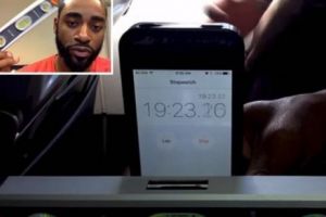 Ingenios! Un american încearcă să demonstreze că Pâmântul este plat cu ajutorul unui boloboc. Video!