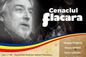 ”Cenaclul Flacăra”, la Năsăud: Dezvelirea unui bust, lansare de carte, concert
