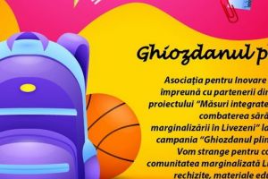 “Ghiozdanul plin”, campanie lansată în Livezeni
