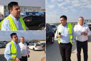 FOTO/VIDEO: Autostrada A10 Sebeş-Turda: ministrul Transporturilor, Răzvan Cuc, „descinde” pe şantierul celor două tronsoane din şoseaua de mare viteză