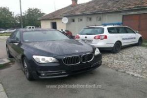 BMW cautat de autoritatile din Germania, depistat la Petea