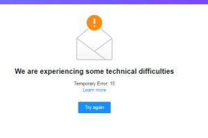 Probleme pentru utilizatorii de YAHOO! Mail-ul NU poate fi accesat