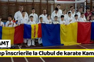 NEAMȚ: Încep înscrierile pentru karate – începători la grupa antrenorului Paul Pintile