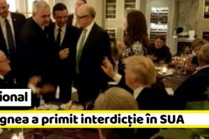 Naţional: Liviu Dragnea şi cei doi copii ai săi au primit interdicţie în SUA