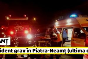 NEAMȚ: Accident cu victimă încarcerată în Piatra-Neamţ (ultima oră)
