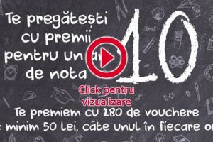 Cu Egros Suceava te pregăteşti cu premii pentru un an de nota 10