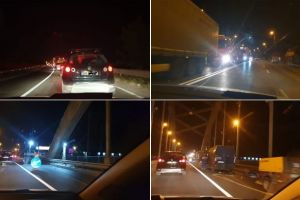 FOTO,VIDEO| Știrea ta: „Tradiţionalul” blocaj de la intrarea în Alba Iulia dinspre Sebeş, la ceas de seară. Lucrările sunt preconizate a se încheia luna aceasta, pe data de 21