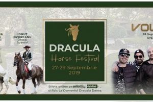 Dracula Horse Festival anunţă spectacole impresionante cu cai de rasă şi concert cu trupa Voltaj