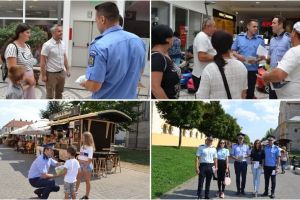 FOTO: Campanie derulată la nivel naţional, de Ministerul Afacerilor Interne. #10 PENTRU SIGURANȚĂ a fost marcată şi la Alba Iulia