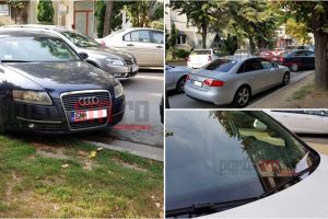 FOTO. Amenzi pentru părinţii copiilor de la Moisil, din prima zi de şcoală