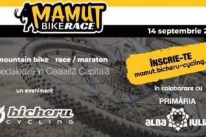 14 septembrie: „Mamut Bike Race” 2019, la Alba Iulia. Competiţie de ciclism dedicată sportivilor amatori, prin pădurea din apropierea municipiului. PROGRAMUL