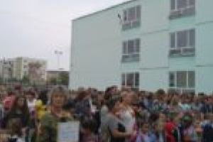Emoţie, bucurie, nerăbdare… şi acelaşi primar la început de an şcolar