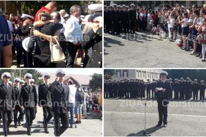 Emotii pentru bobocii de la Colegiul National Militar Alexandru Ioan Cuza“ Constanta. Din ce colturi ale tarii vin (galerie foto)