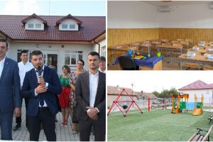 ‎Inaugurare in satul Poiana, orasul Ovidiu:  Primarul George Scupra - Noua scoala este dotata la standarde moderne“ (galerie foto)