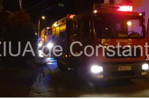 Incendiu. Alerta la ISU Dobrogea Constanta. Intervin pompierii 