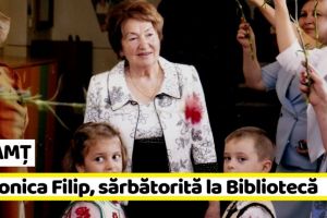 NEAMȚ: Veronica Filip, sărbătorită la Biblioteca Judeţeană