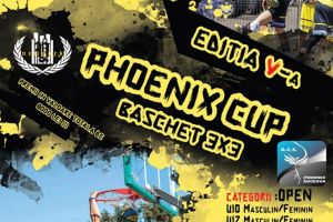 Finala ediţiei a V-a a Phoenix Cup – Baschet 3x3, în acest weekend, la Shopping City Suceava