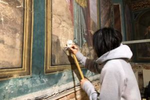 S-a reuşit restaurarea picturii inestimabile a marelui pictor Nicolae Grigorescu şi reconsolidarea Mănăstirii Zamfira