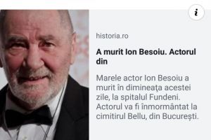 FAKE NEWS românesc! La noi nu mor cei în VIAȚĂ, mor încă o dată MORȚII