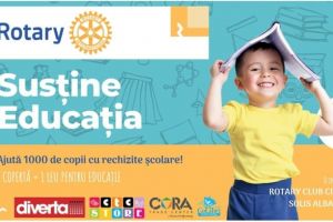 Voluntarii inimoşi din Alba Iulia, proiect pentru elevii defavorizaţi desfăşurat la Alba Mall. Cum puteţi ajuta acestei cauze nobile