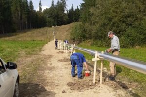 Construirea pistei de bob de la Borsec aproape de finalizare