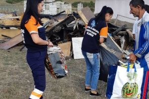 Voluntarii de la Ambulanţă au sărit în sprijinul unei familii din Șieu Măgheruş