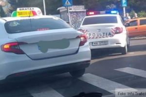 Copil, accidentat în timp traversa în fugă o trecere de pietoni de pe strada Traian