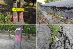 FOTO/ȘTIREA TA: Pregătirile sunt în toi pentru Mamut Bike Race. Traseul pe care se va desfăşura concursul lasă de dorit
