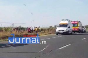 VIDEO-ULTIMĂ ORĂ: Bărbat mort după ce a ajuns cu maşina în vie