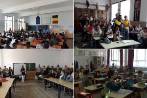 #10 PENTRU SIGURANȚĂ: Campanie de informare şi prevenire desfăşurată în 12 unităţi şcolare din judeţul Alba