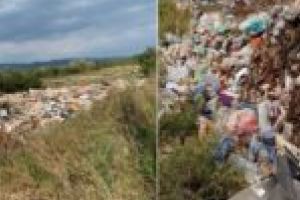 Platforma autorizată din spatele Caromet Caransebeş, un rai pentru ciubucari