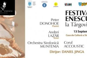 Festivalul George Enescu vine la Târgovişte, mâine, la Casa Sindicatelor
