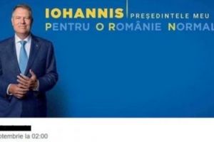 Preşedinte PORN: Sloganul de campanie al lui Klaus Iohannis, subiect de glume