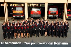 Alături de pompieri, la ceas de sărbătoare